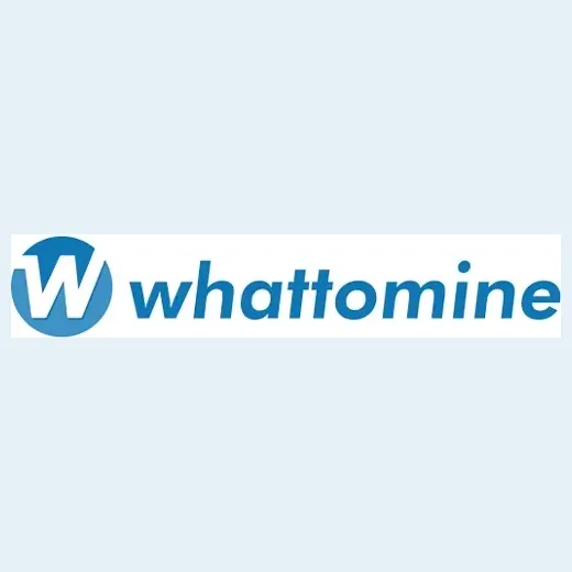 whattomine brand logo for whattomine.com