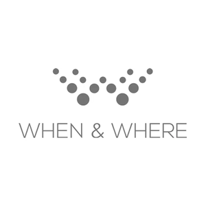 whenandwherenyc brand logo for whenandwherenyc.com
