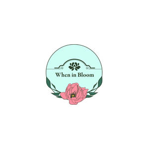 wheninbloom brand logo for wheninbloom.com