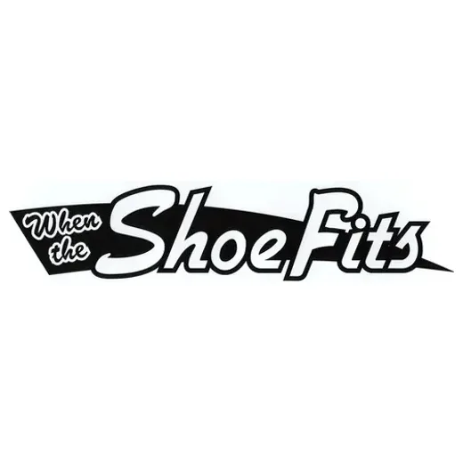 whentheshoefits brand logo for whentheshoefits.com