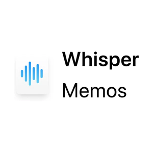 whispermemos brand logo for whispermemos.com