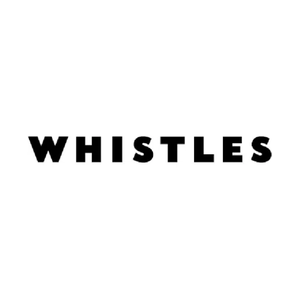 Whistles brand logo for whistles.com
