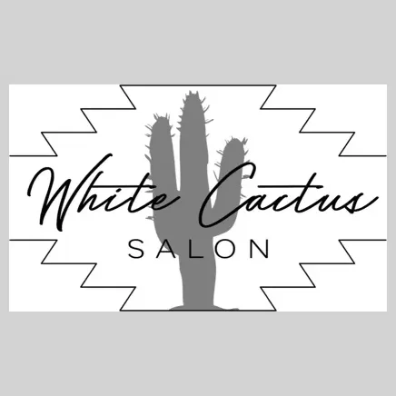 whitecactussalon brand logo for whitecactussalon.com