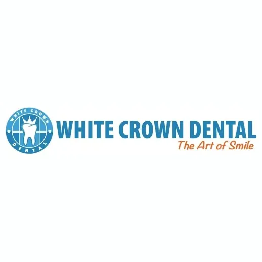 whitecrowndental brand logo for whitecrowndental.com