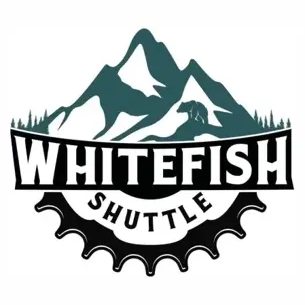 whitefishshuttle brand logo for whitefishshuttle.com
