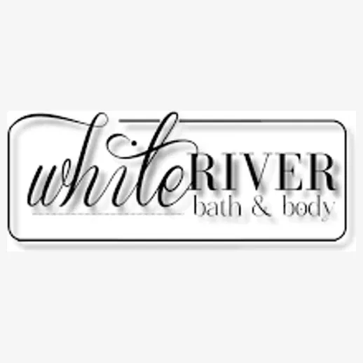 whiteriverbathandbody brand logo for whiteriverbathandbody.com