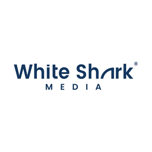 whitesharkmedia brand logo for whitesharkmedia.com