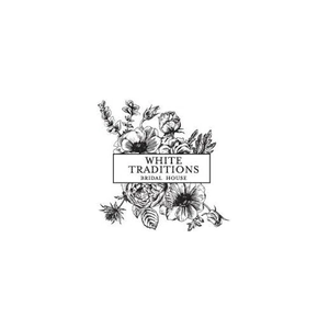 whitetraditionsbridal brand logo for whitetraditionsbridal.com