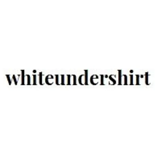 whiteundershirt brand logo for whiteundershirt.com