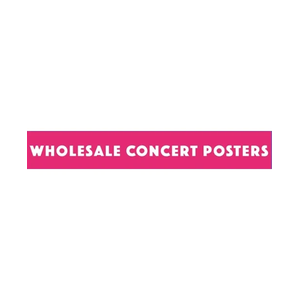 wholesaleconcertposters brand logo for wholesaleconcertposters.com