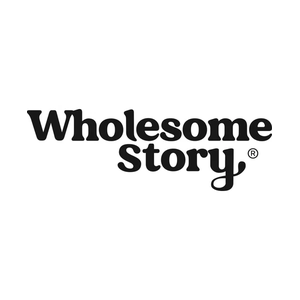wholesomestory brand logo for wholesomestory.com