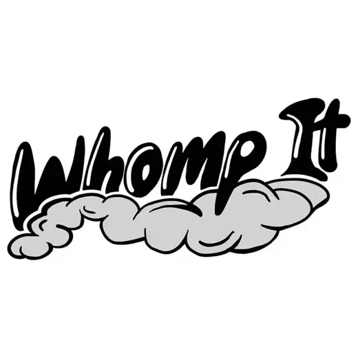 whompitglass brand logo for whompitglass.com