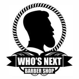 whosnextbarber brand logo for whosnextbarber.com