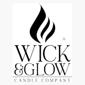 wickandglow brand logo for wickandglow.com