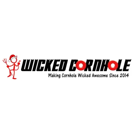 wickedcornhole brand logo for wickedcornhole.com