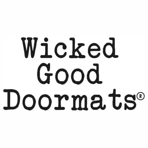 wickedgooddoormats brand logo for wickedgooddoormats.com