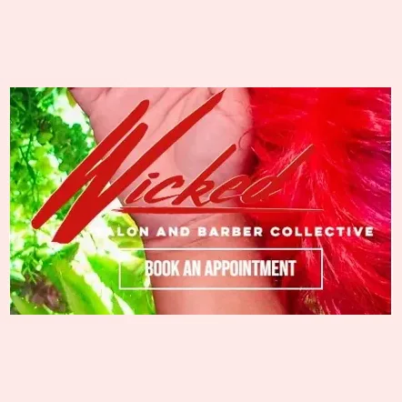 wickedhairdesign brand logo for wickedhairdesign.com