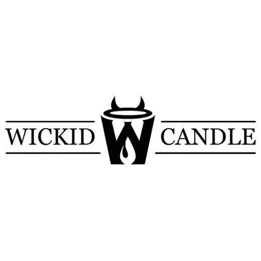 wickidcandle brand logo for wickidcandle.com