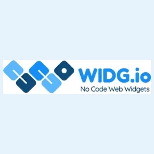 widg brand logo for widg.io
