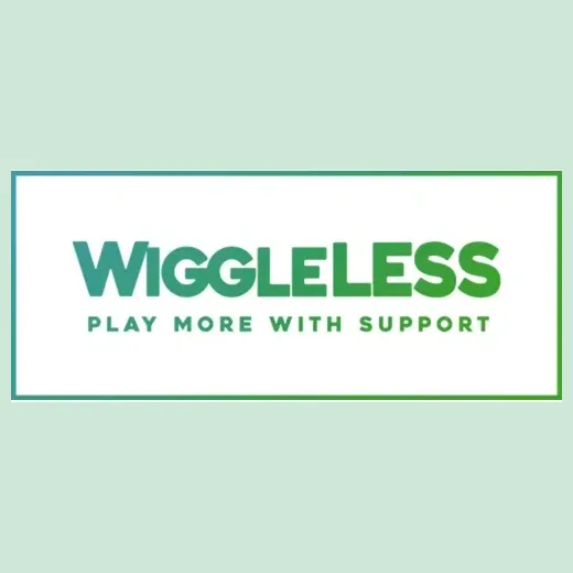 wiggleless brand logo for wiggleless.com