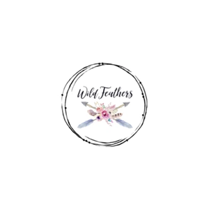 wildfeathersboutique brand logo for wildfeathersboutique.com