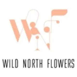 wildnorthflowers brand logo for wildnorthflowers.com