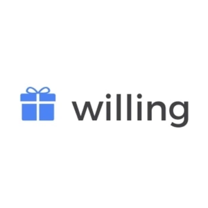 willing brand logo for willing.com