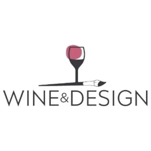 Wine & Design brand logo for wineanddesign.com