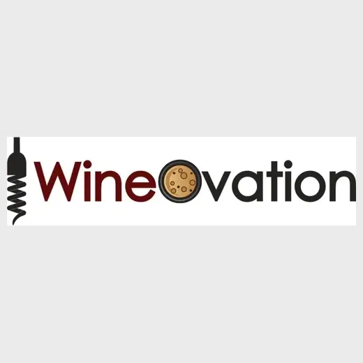 wineovation brand logo for wineovation.com
