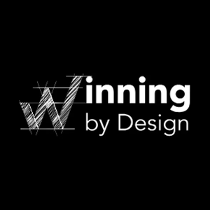 winningbydesign brand logo for winningbydesign.com