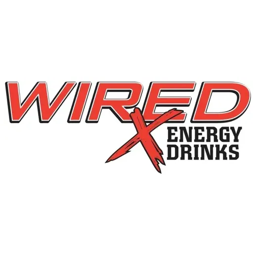 wiredenergydrink brand logo for wiredenergydrink.com