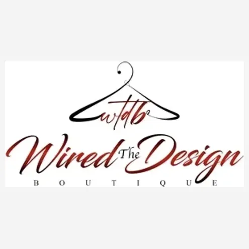 wiredthedesignboutique brand logo for wiredthedesignboutique.com