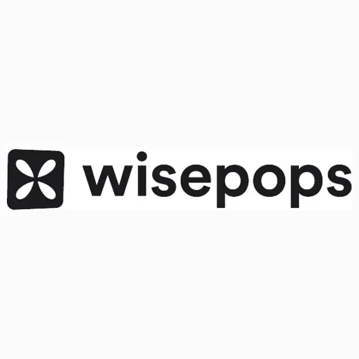 wisepops brand logo for wisepops.com