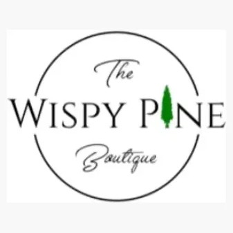 wispypineboutique brand logo for wispypineboutique.com