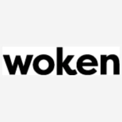 woken brand logo for woken.coffee