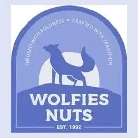 wolfiesnuts brand logo for wolfiesnuts.com