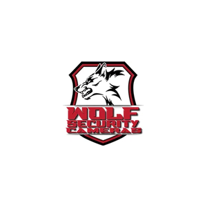 wolfsecuritycameras brand logo for wolfsecuritycameras.com