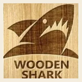 woodenshark brand logo for woodenshark.com
