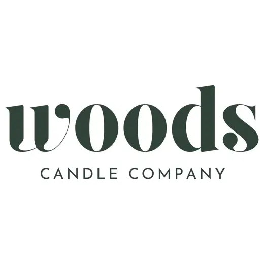woodscandleco brand logo for woodscandleco.com