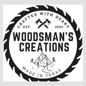 Woodsman's Creations brand logo for 787eac.myshopify.com