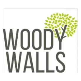 woodywalls brand logo for woodywalls.com