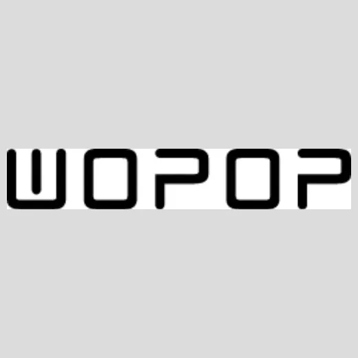 wopop brand logo for wopop.com