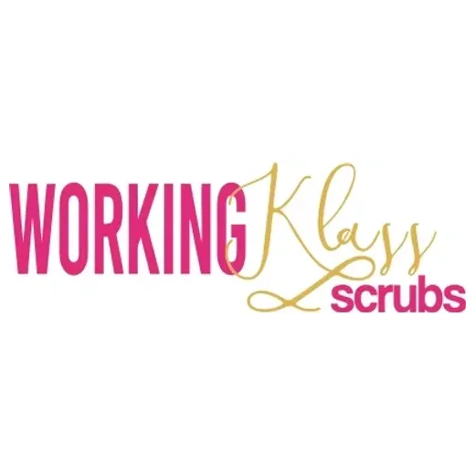 workingklassscrubs brand logo for workingklassscrubs.com
