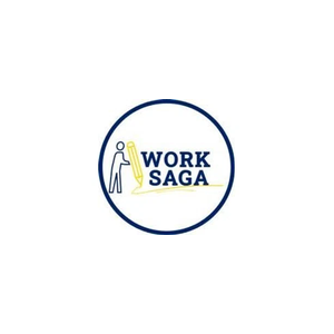 worksaga brand logo for worksaga.app