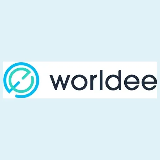 worldee brand logo for worldee.com