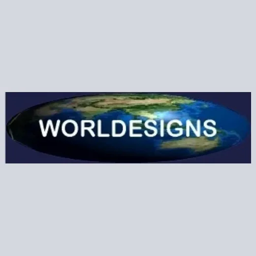 worldesigns brand logo for worldesigns.com