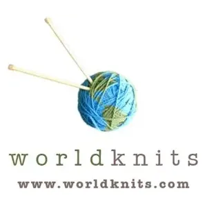 worldknits brand logo for worldknits.com