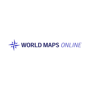 WorldMapsOnline brand logo for worldmapsonline.com