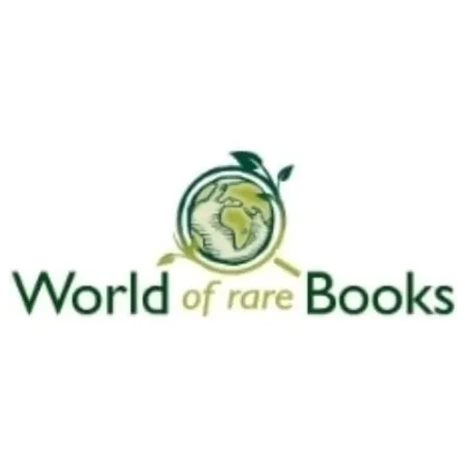 worldofrarebooks brand logo for worldofrarebooks.com
