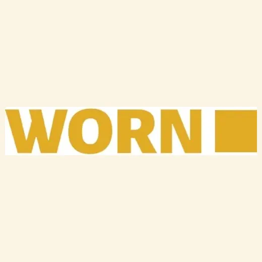 wornbrand brand logo for wornbrand.com